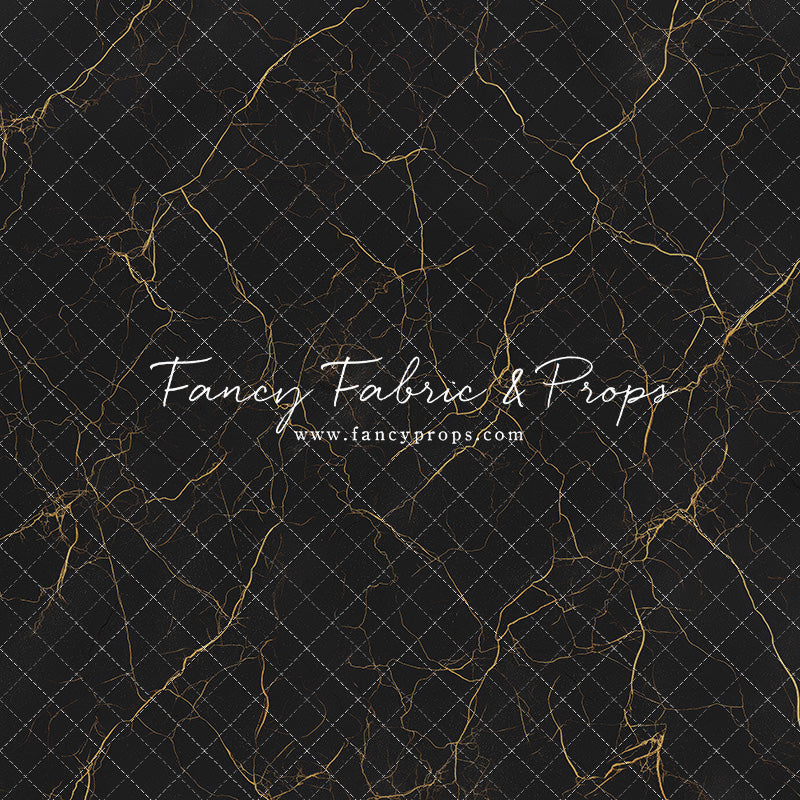 Black & Gold Marble - Floor