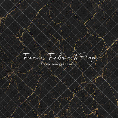 Black & Gold Marble - Floor