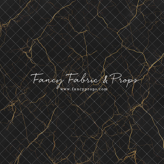 Black & Gold Marble - Floor