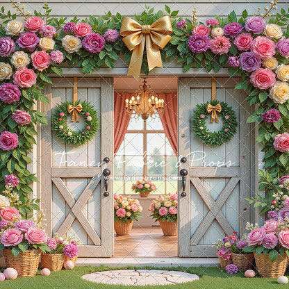 Blooming Bunny Barn - With Sweep Option