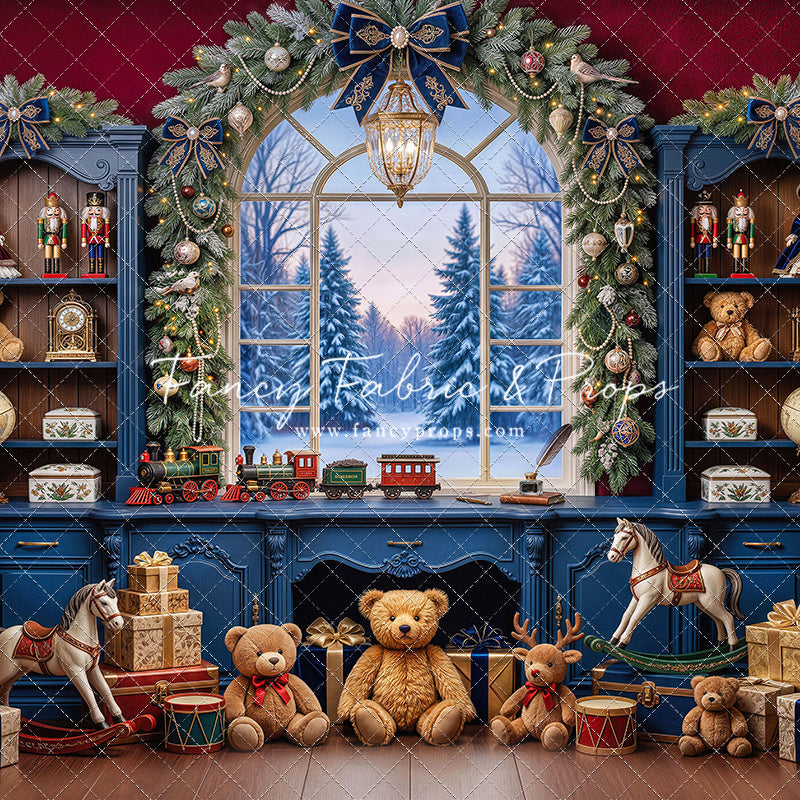 Blue Heirloom Toy Room - with Sweep Option
