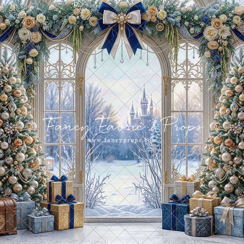 Blue Winter Wonderland - with Sweep Option