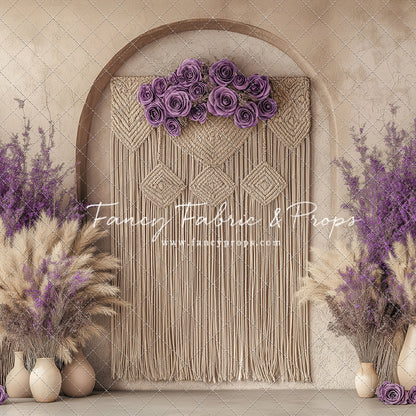 Bohemian Lavender Rose - With Sweep Option