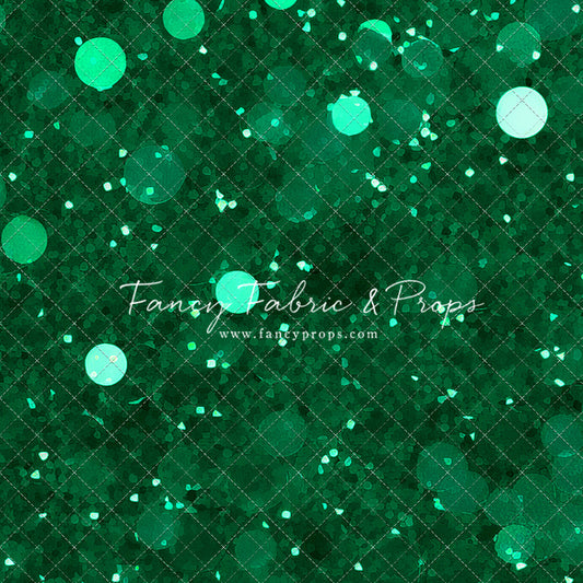 Bright Emerald Bokeh - Petite