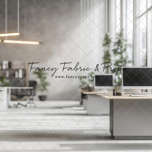 Bright & Modern Workspace - With Sweep Option