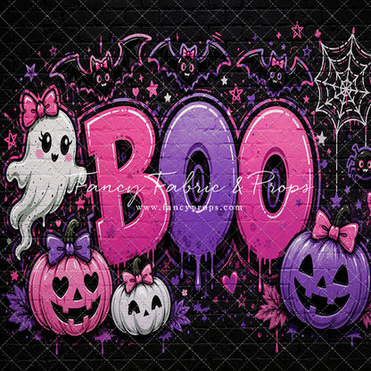 Bubblegum Boo Wall - With Sweep Option