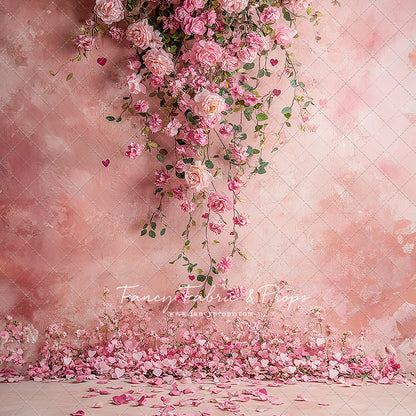 Cascading Rose Canvas - Sweep Sizes Only