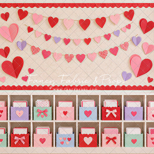 Cheerful Valentine Classroom - With Sweep Option