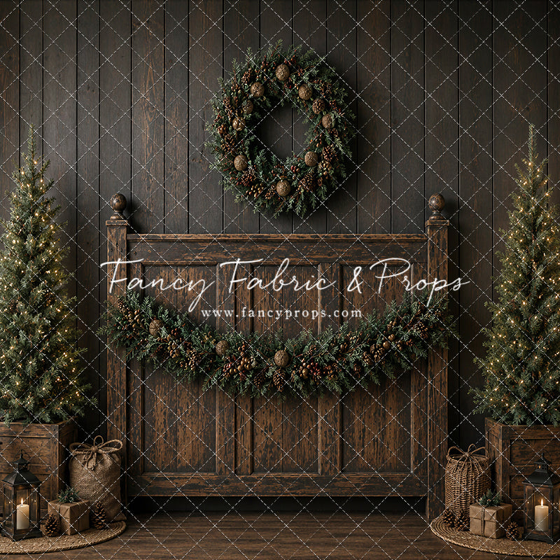 Christmas Charm Headboard - with Sweep Option
