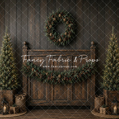 Christmas Charm Headboard - with Sweep Option