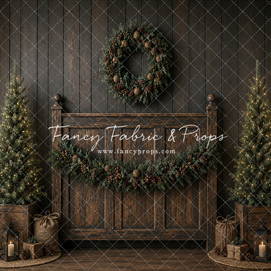 Christmas Charm Headboard - with Sweep Option