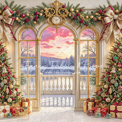 Christmas At Sunset Lake - with Sweep Option