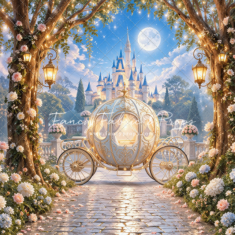 Cinderella's Carriage Castle - With Sweep Option