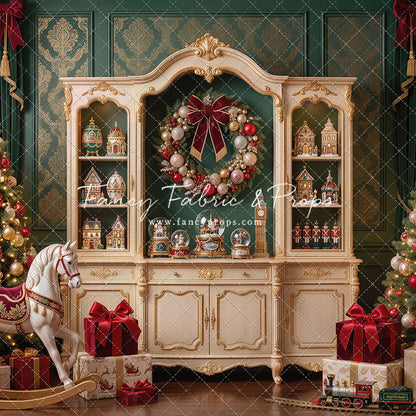 Classic Christmas Cabinet - With Sweep Option