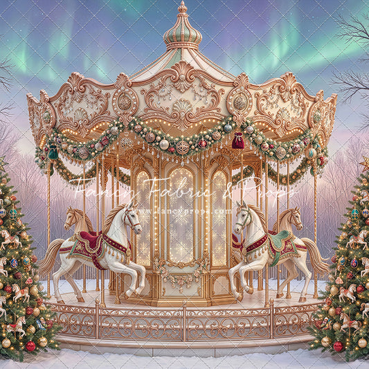 Classic Christmas Carousel - With Sweep Option
