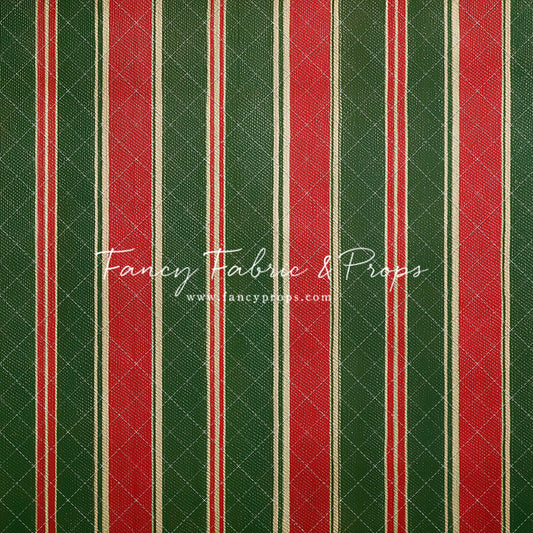 Classic Christmas Stripe - With Sweep Option