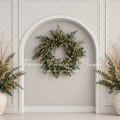 Clean Evergreen Arch - With Sweep Option