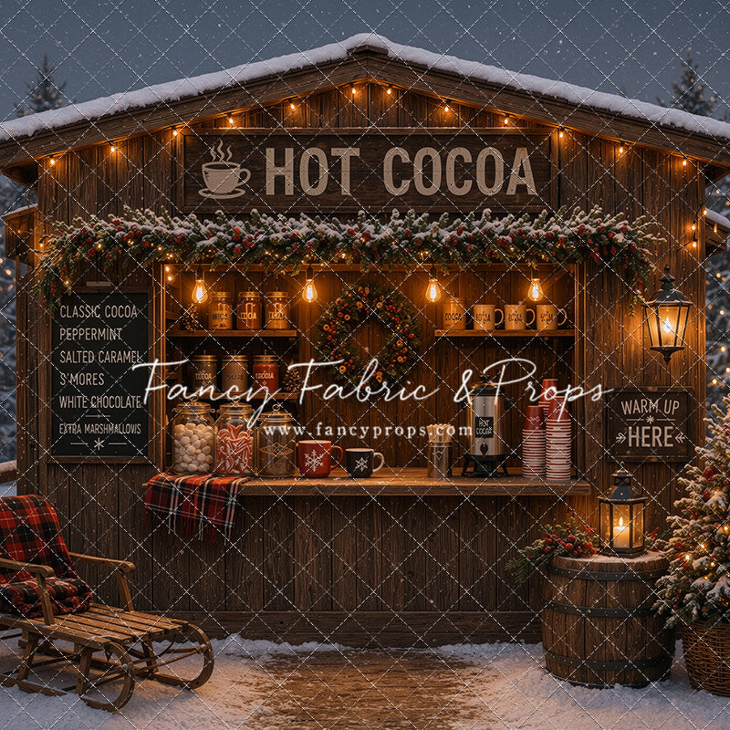Cocoa Stand Holiday - With Sweep Option