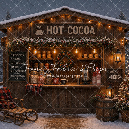 Cocoa Stand Holiday - With Sweep Option