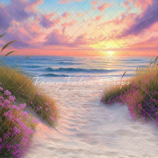 Cotton Candy Coastline - With Sweep Option