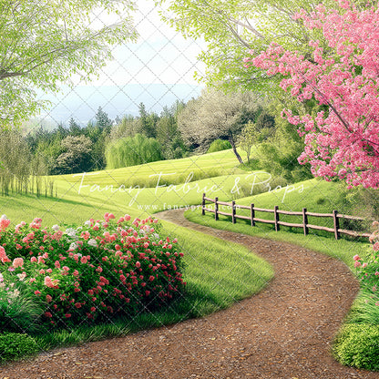 Country Road In Bloom - With Sweep Option