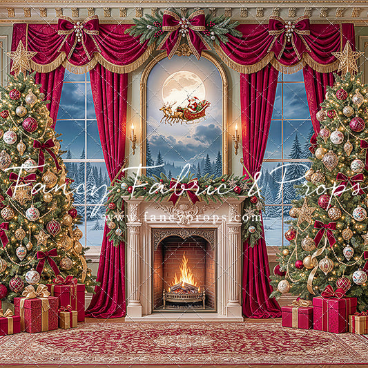 Santa's Midnight Flight - with Sweep Option