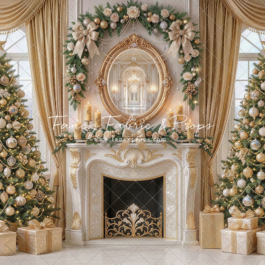 Elegant Ivory Parlor - with Sweep Option