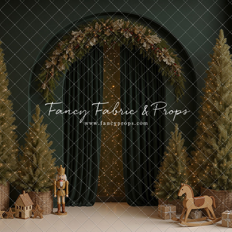 Emerald Christmas Arch - With Sweep Option