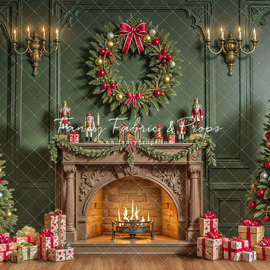 Emerald Christmas Room - with Sweep Option