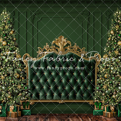 Emerald Holiday Headboard