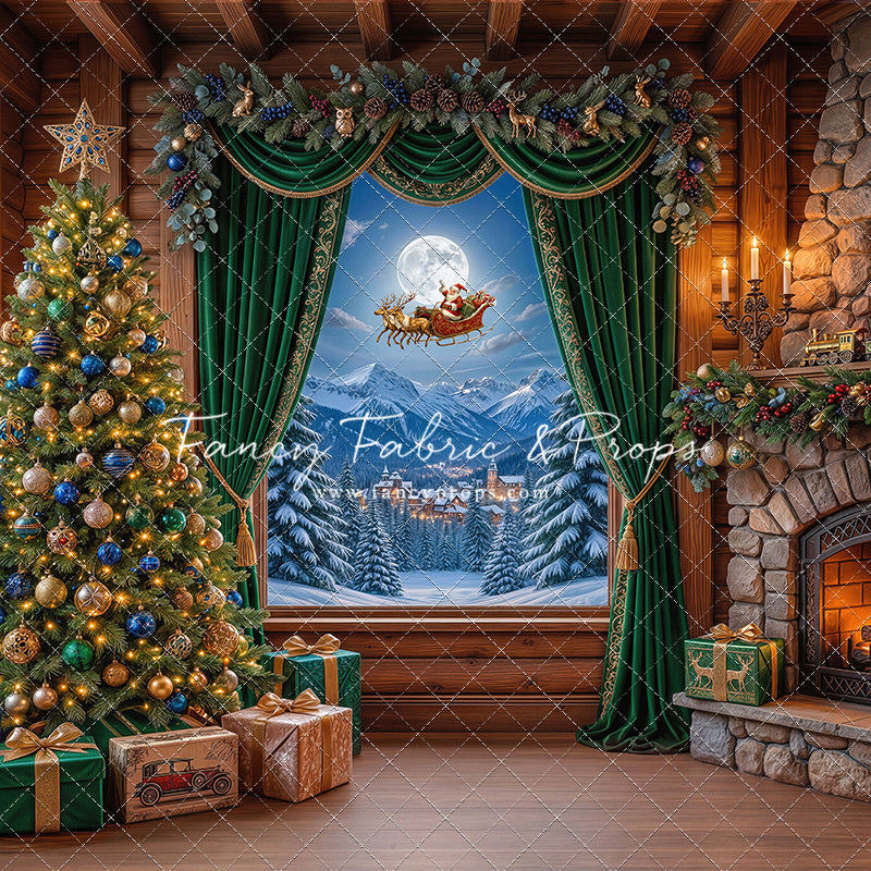 Emerald Mountain Sleigh View - with Sweep Option