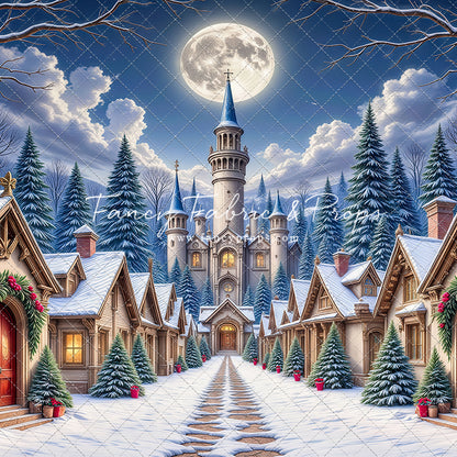 Enchanted Snowfall Lane - with Sweep Option