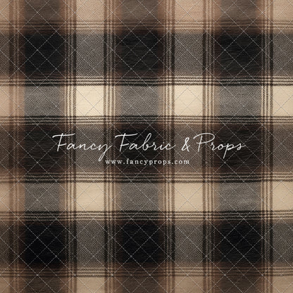 Espresso Flannel - With Sweep Option