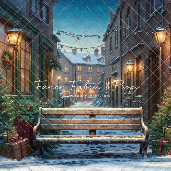 Festive Holiday Avenue - with Sweep Option