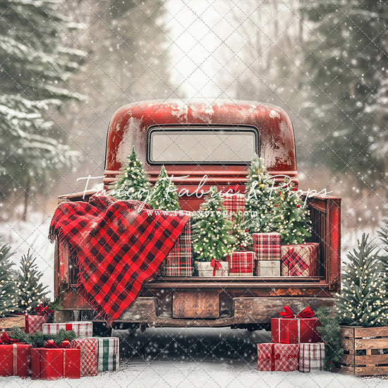 Festive Pickup Truck - with Sweep Option