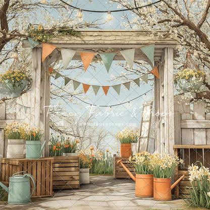 Fresh Cut Spring Garden - With Sweep Option