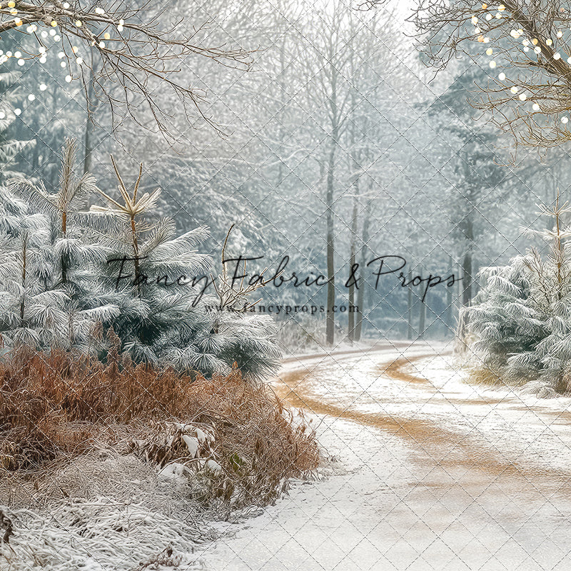 Frosted Country Path - with Sweep Option