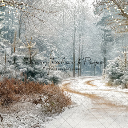 Frosted Country Path - with Sweep Option