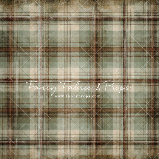 Frosted Plaid Spruce - Petite