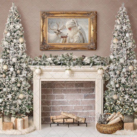 Gilded Golden Santa Room - with Sweep Option