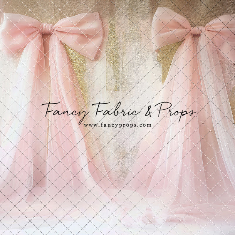 Golden Blush Bows - With Sweep Option