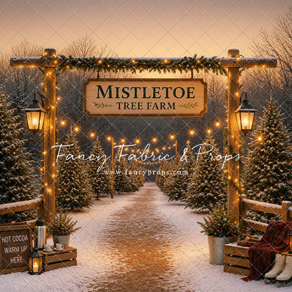 Golden Glow Christmas Farm - with Sweep Option