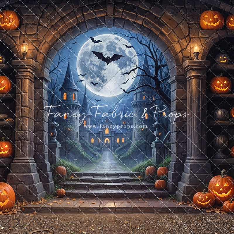 Gothic Halloween Gateway - Dirt Floor - With Sweep Option