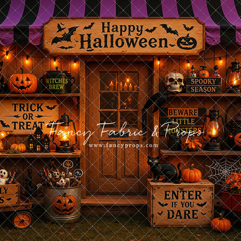 Haunted Harvest Stand - with Sweep Option