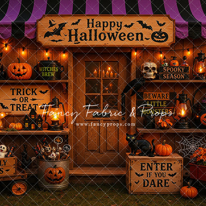 Haunted Harvest Stand - with Sweep Option