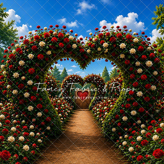 Heart Shaped Garden - With Sweep Option