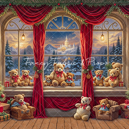 Holiday Bear Haven - with Sweep Option