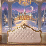 Holiday Fairytale Slumber - White  - With Sweep Option