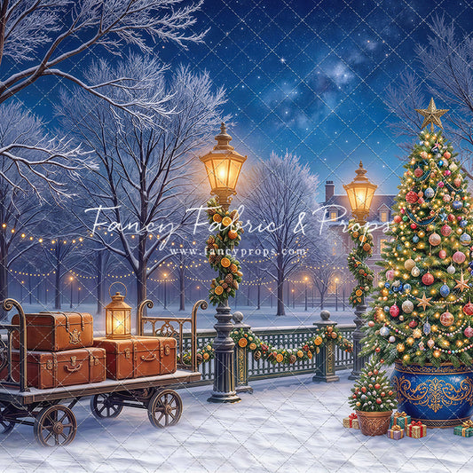 Holiday Train Station - With Sweep Option