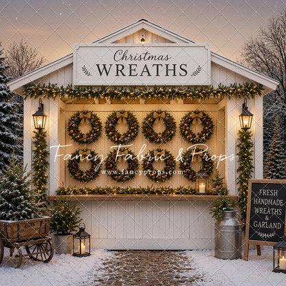 Holly Wreath Stand - with Sweep Option